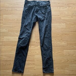 Hollister Women's Charcoal Skinny Jeans